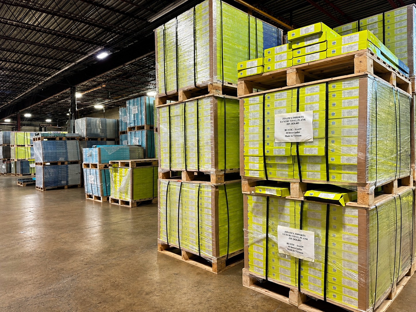 Mike Mezyan Facebook ad: Luxury Waterproof Vinyl Flooring, Warehouse Direct to the…