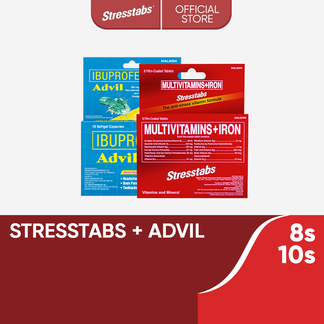 Advil PH Facebook ad: 12-hour travel days used to wreck me.