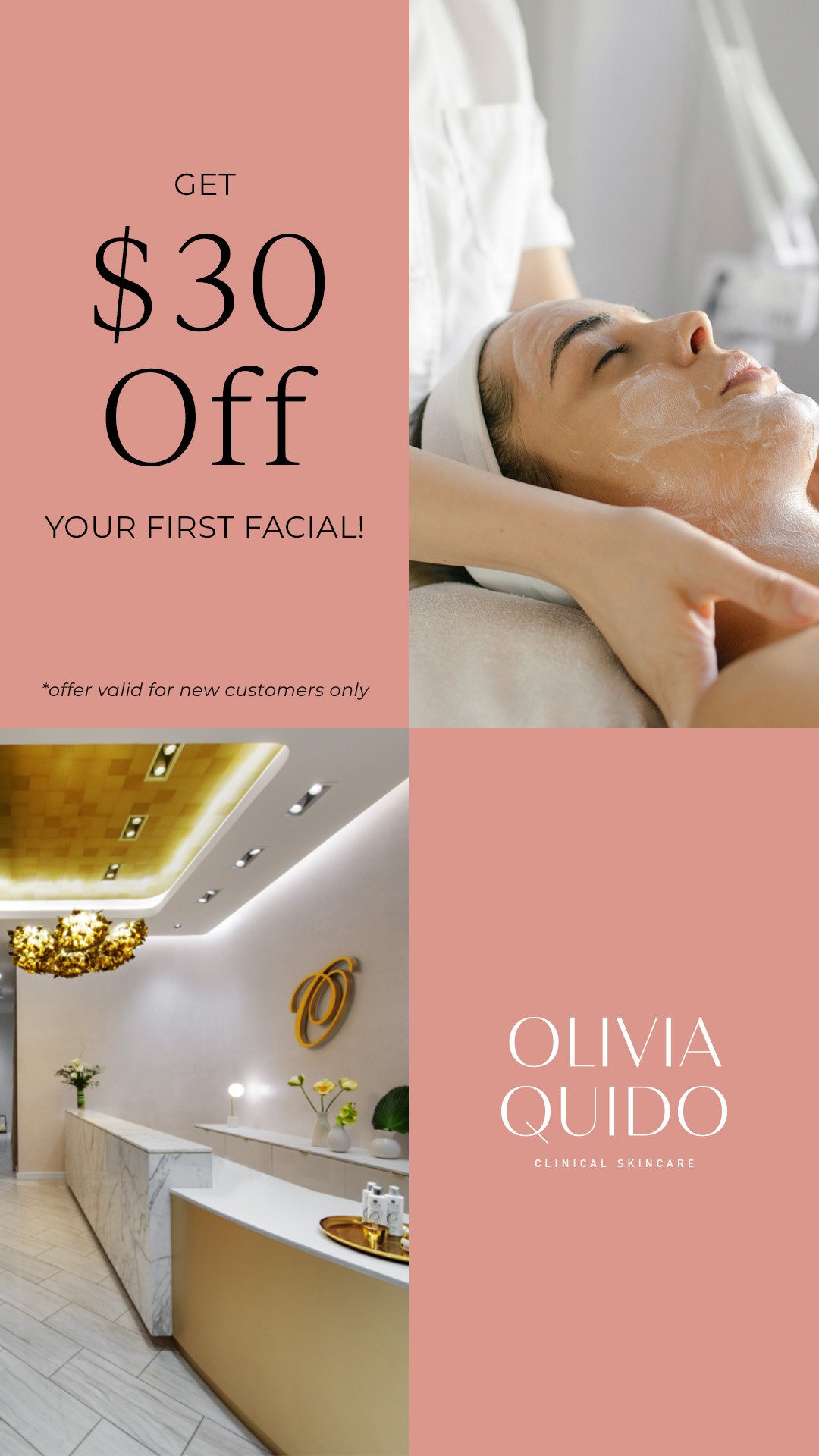 Olivia Quido Skincare Facebook ad