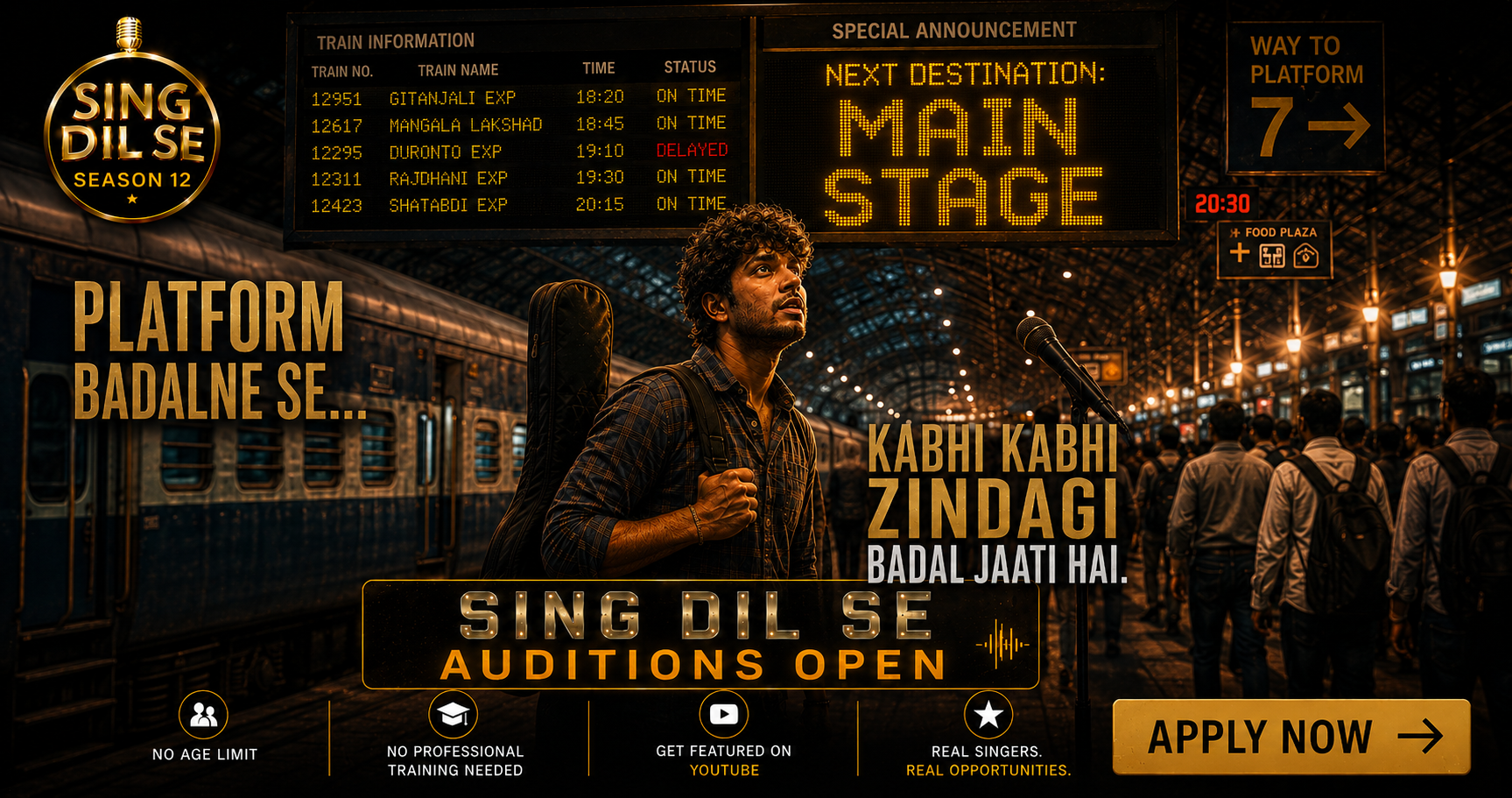 Sing Dil Se Facebook ad