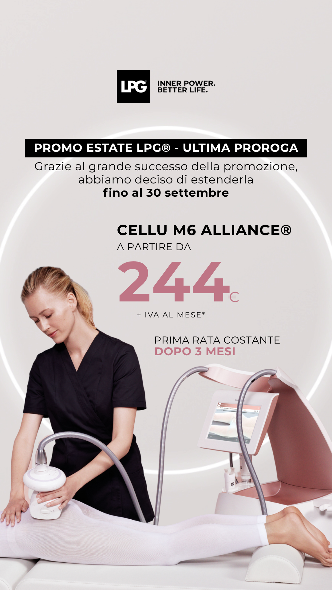 LPG endermologie Facebook ad: LPG - Promo Estate | Ultima Occasione