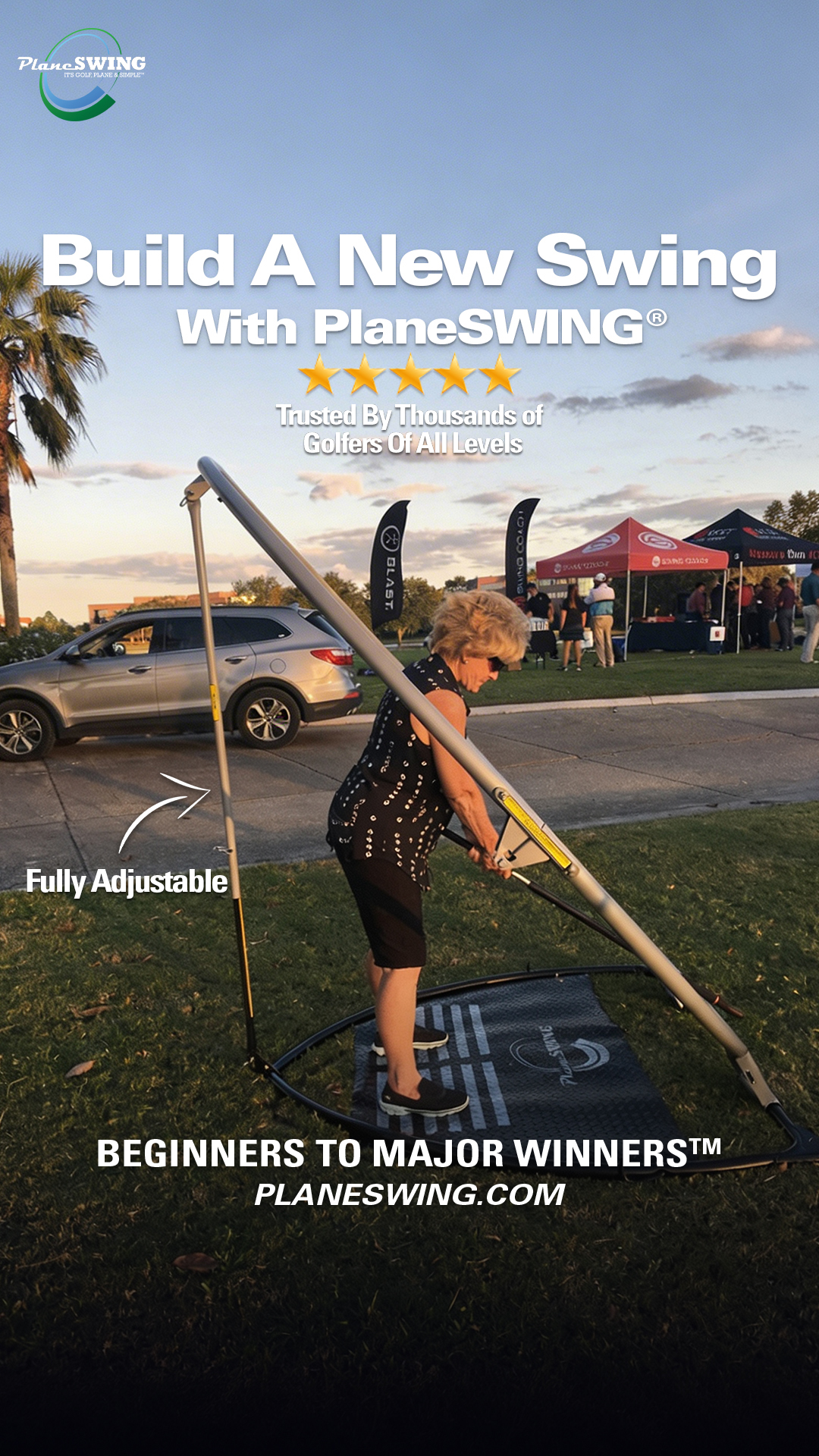 Plane Swing Golf Swing Trainer Facebook ad