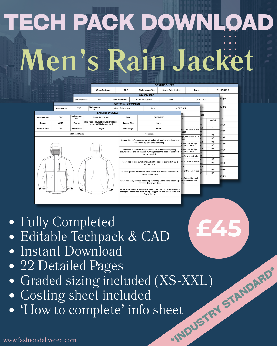 Fashion Delivered Facebook ad: Your Vision. Our Expertise