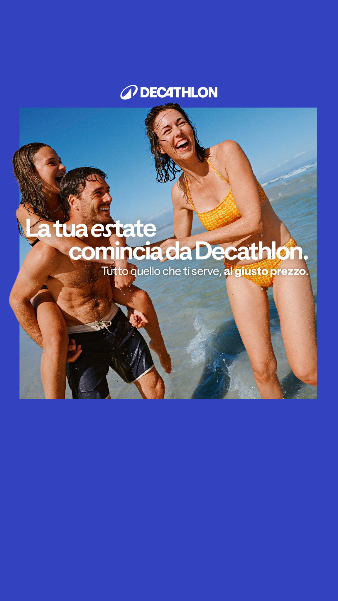 Decathlon Italia Facebook ad
