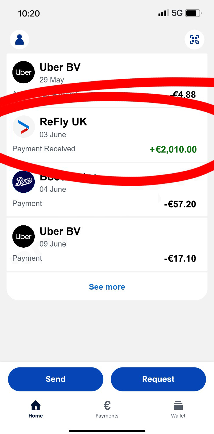 Refly Facebook ad
