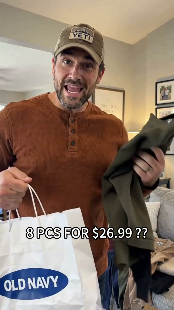 Thitgebla Sordlaclortpro Facebook ad: 8 WAFFLE HENLEYS ONLY $26.99!!