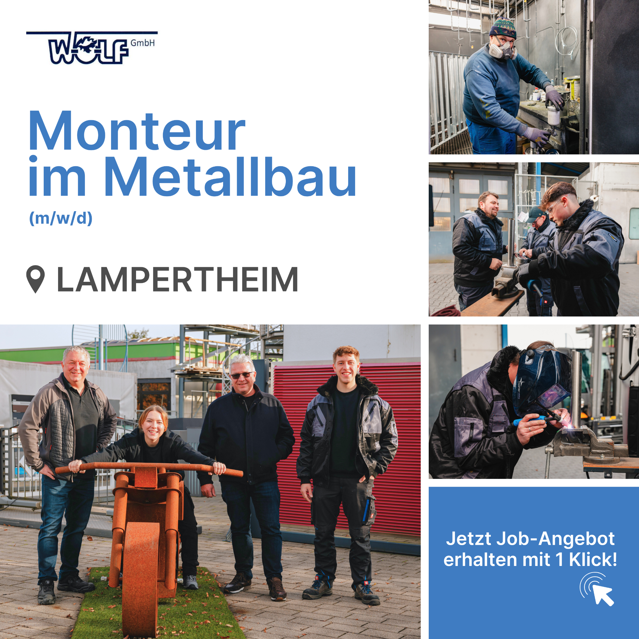 Candidate Flow Metallbau Jobs Facebook ad
