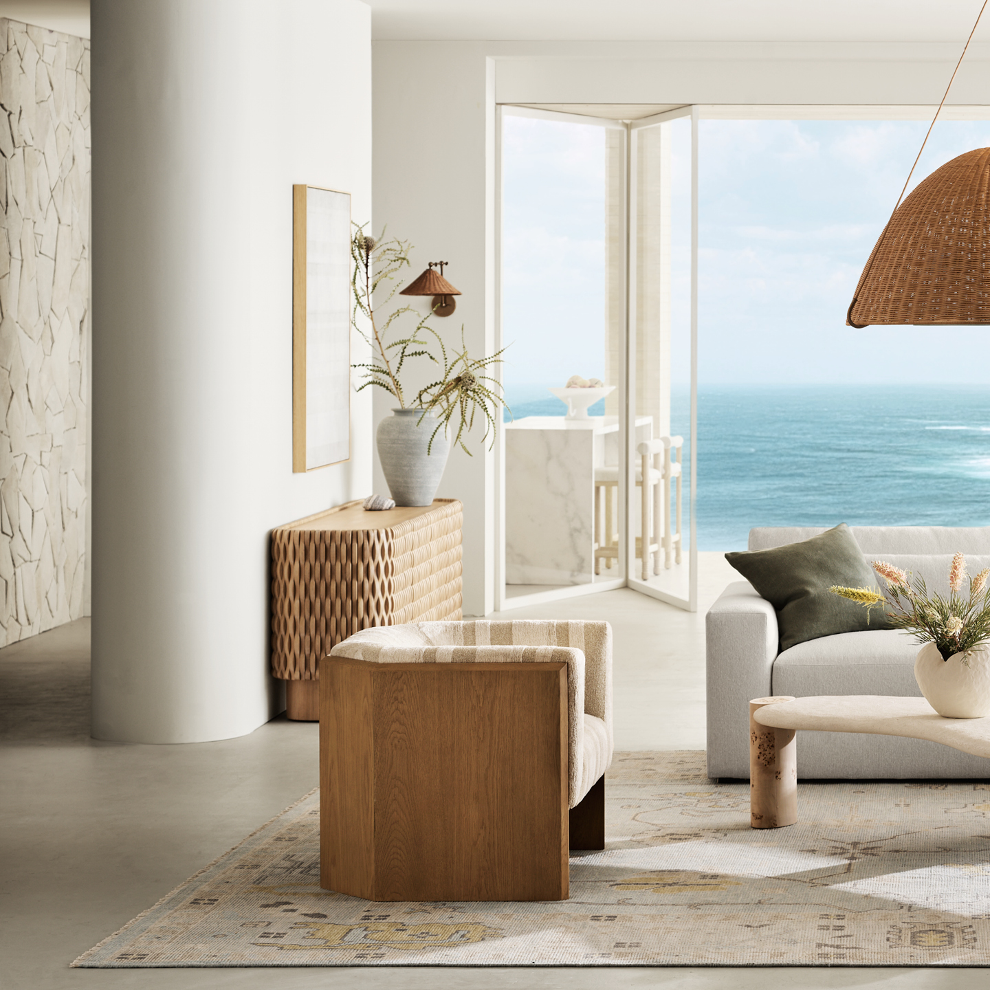 Crate and Barrel Facebook ad