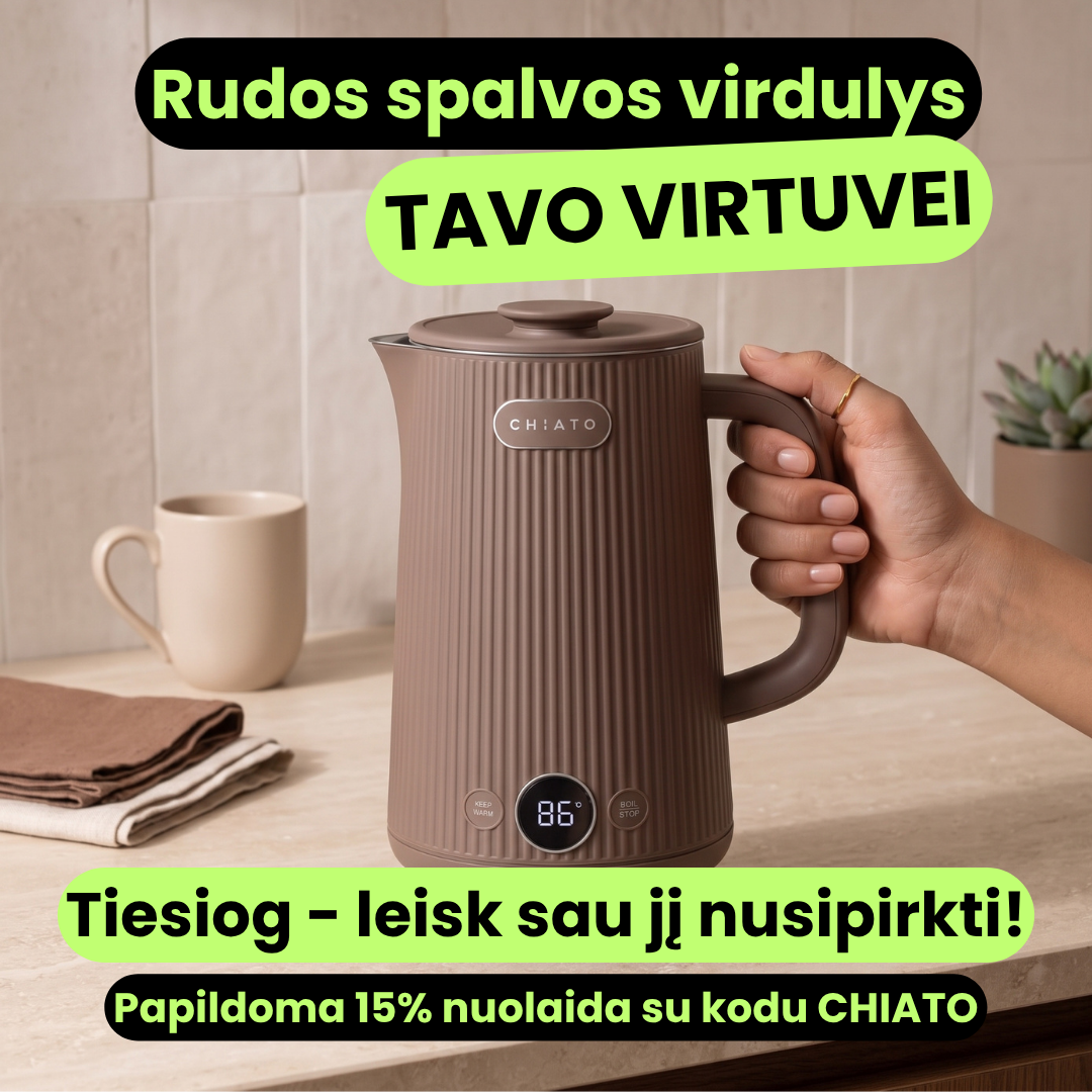 Kavos Draugas Facebook ad: Iki -30% + kodas: CHIATO