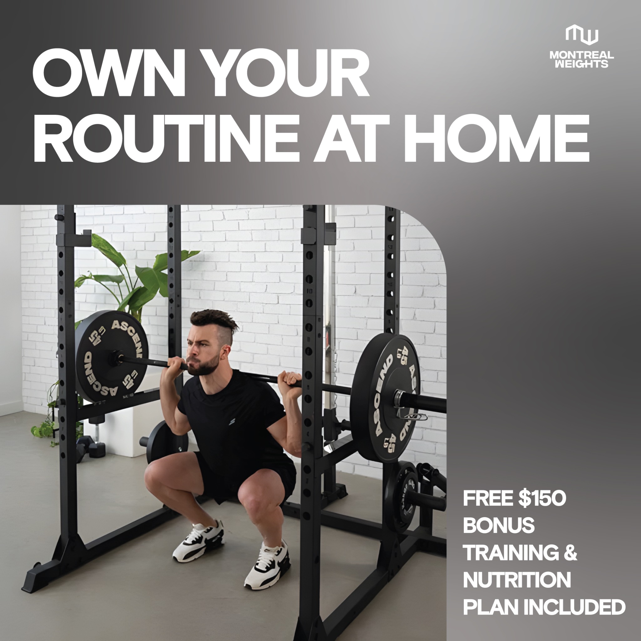 Montreal Weights Facebook ad