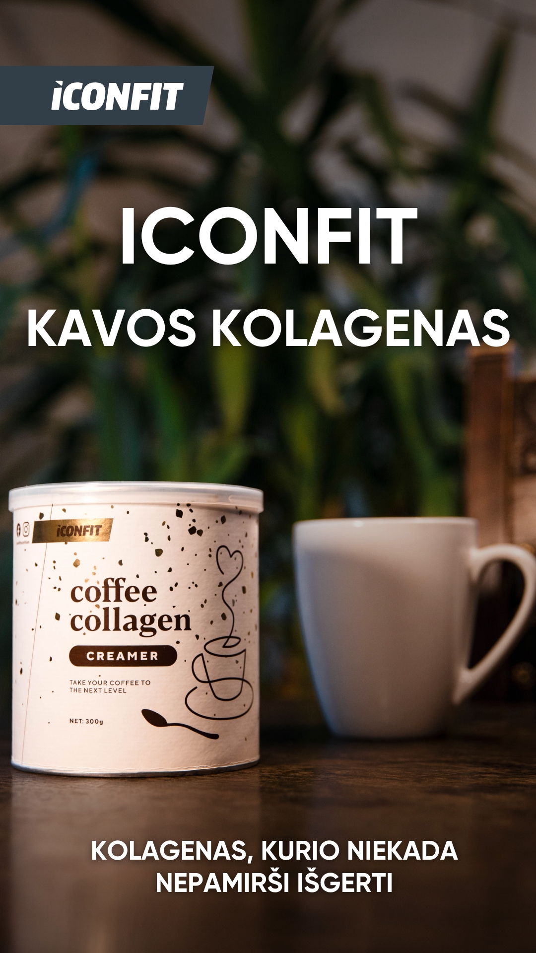 ICON FIT Lietuva Facebook ad
