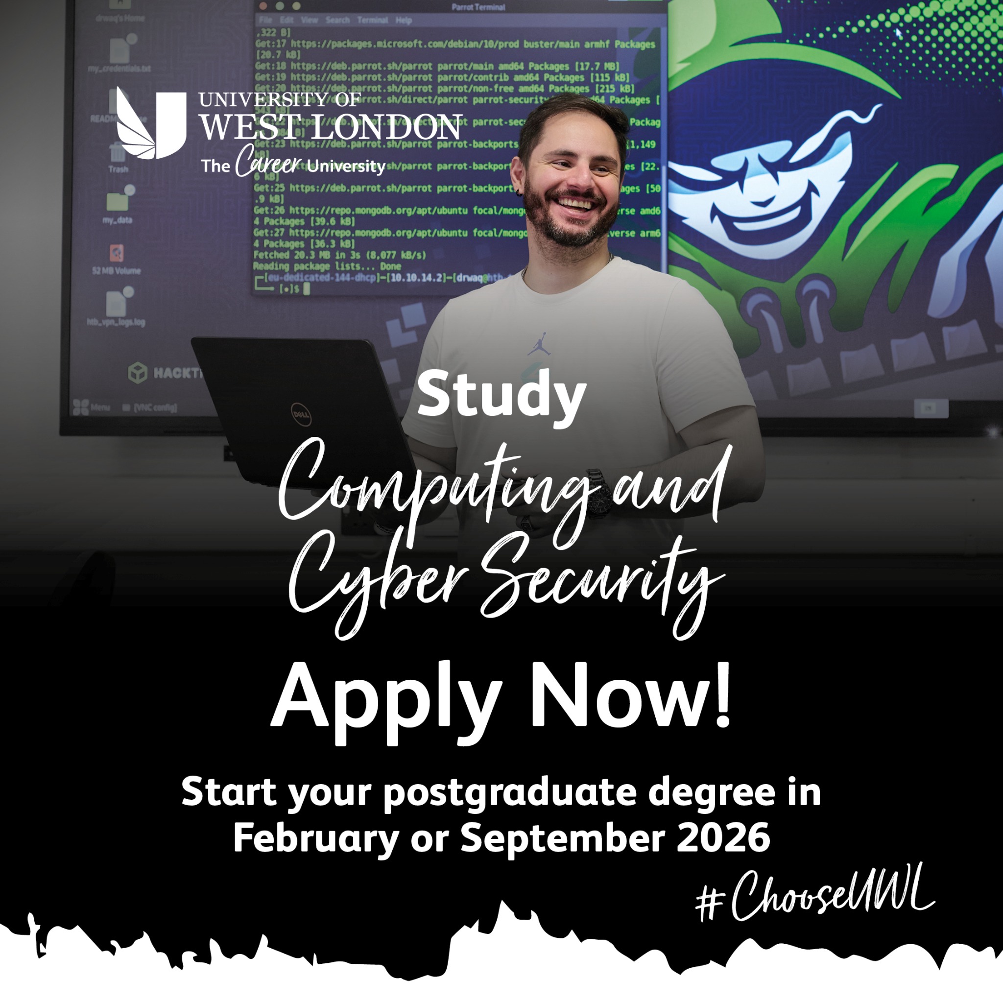 University of West London Facebook ad