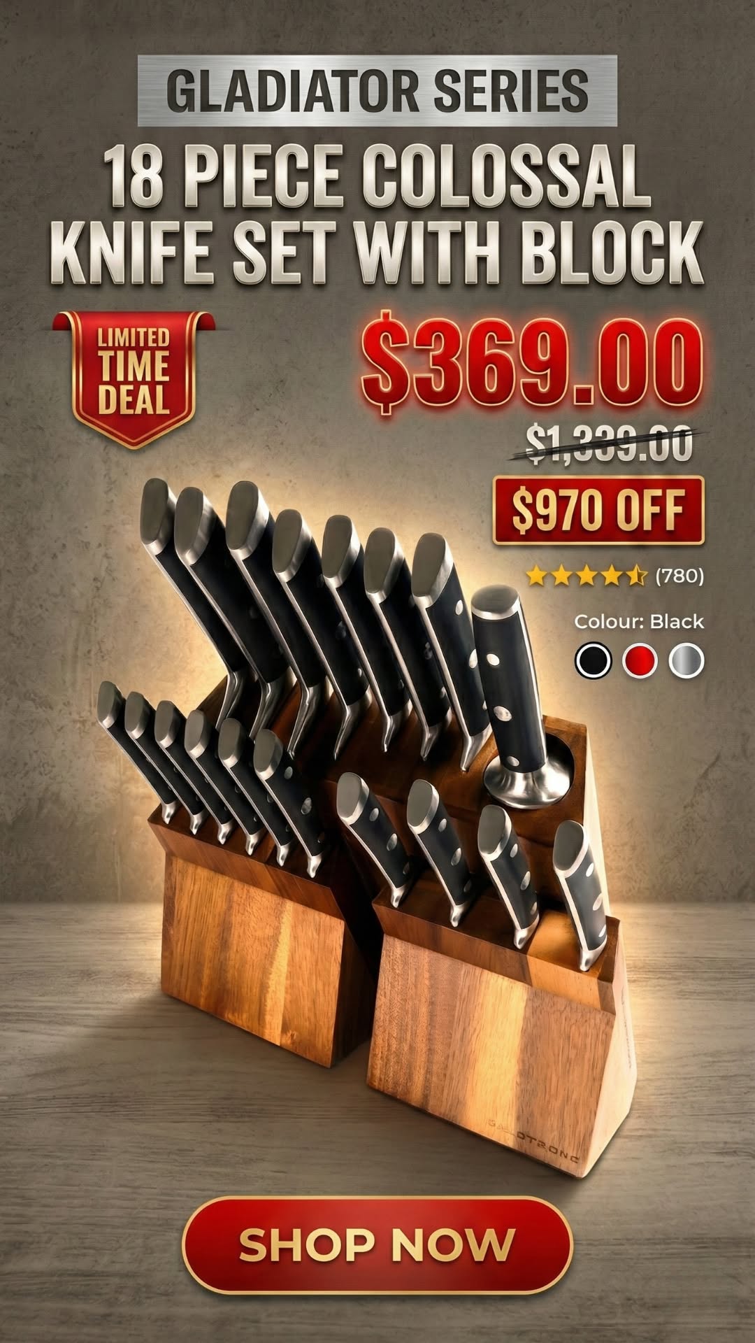 Dalstrong Facebook ad