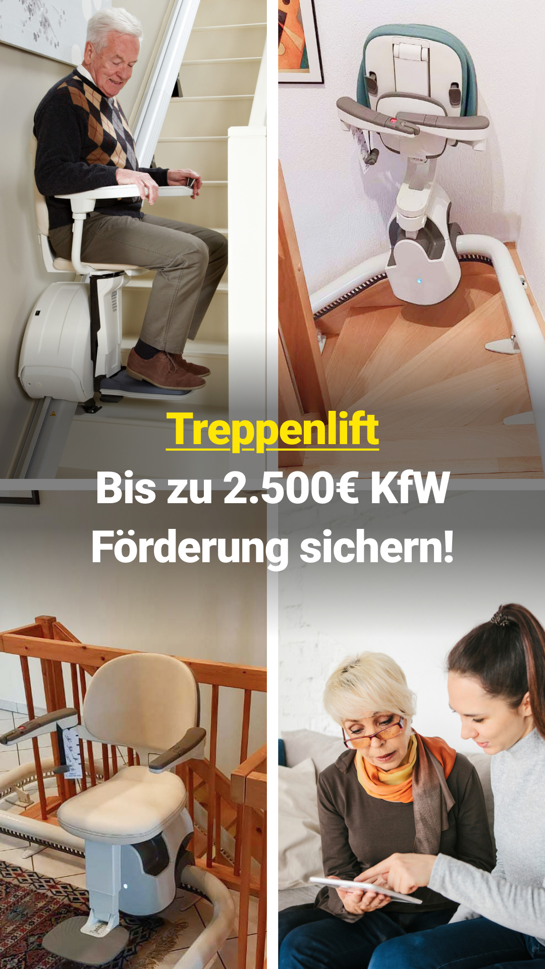 Aroundhome - Treppenlift Facebook ad