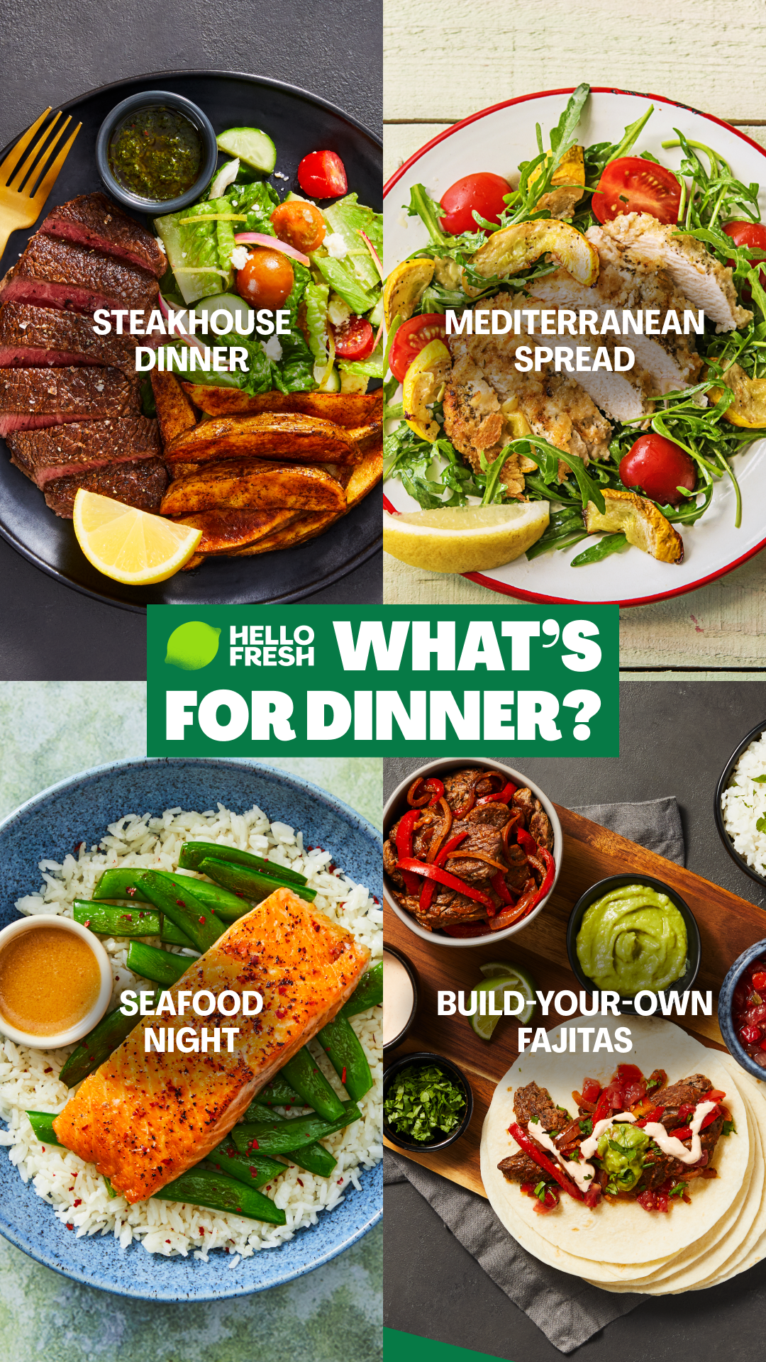 HelloFresh Facebook ad