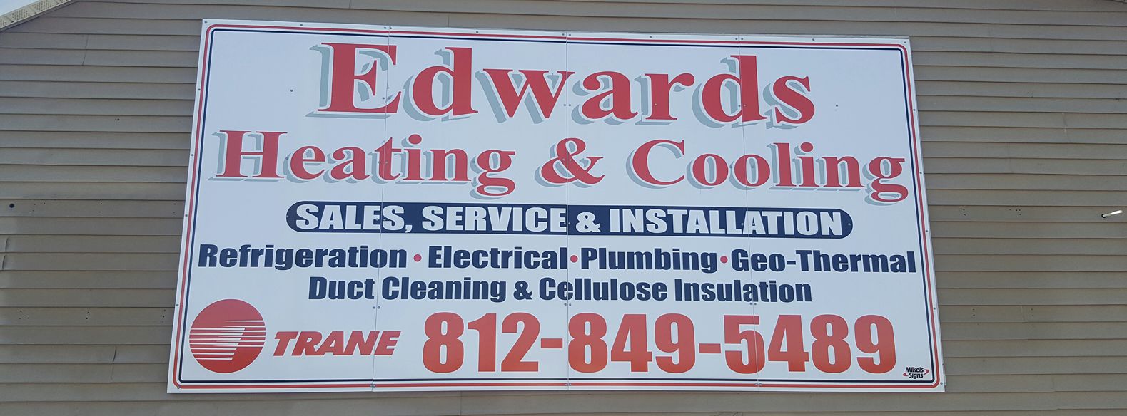 Edwards Heating & Cooling Facebook ad from Nov 30, 2025