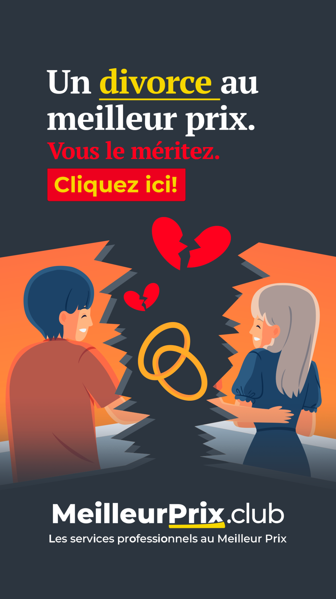 Divorce Facile Facebook ad