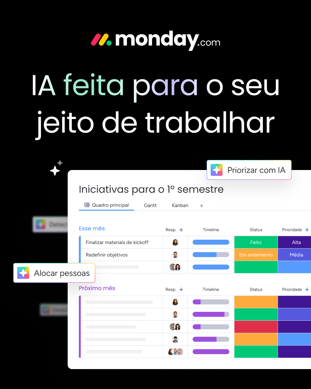 monday.com Facebook ad