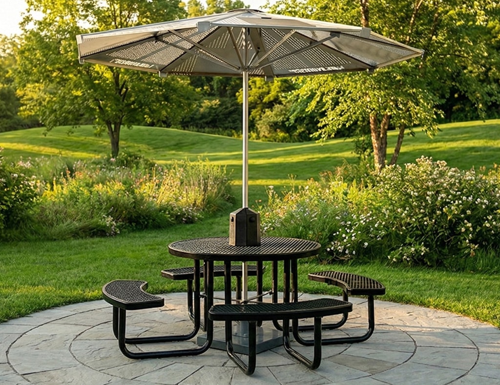 Sunbolt Facebook ad: Solar Charging Umbrella