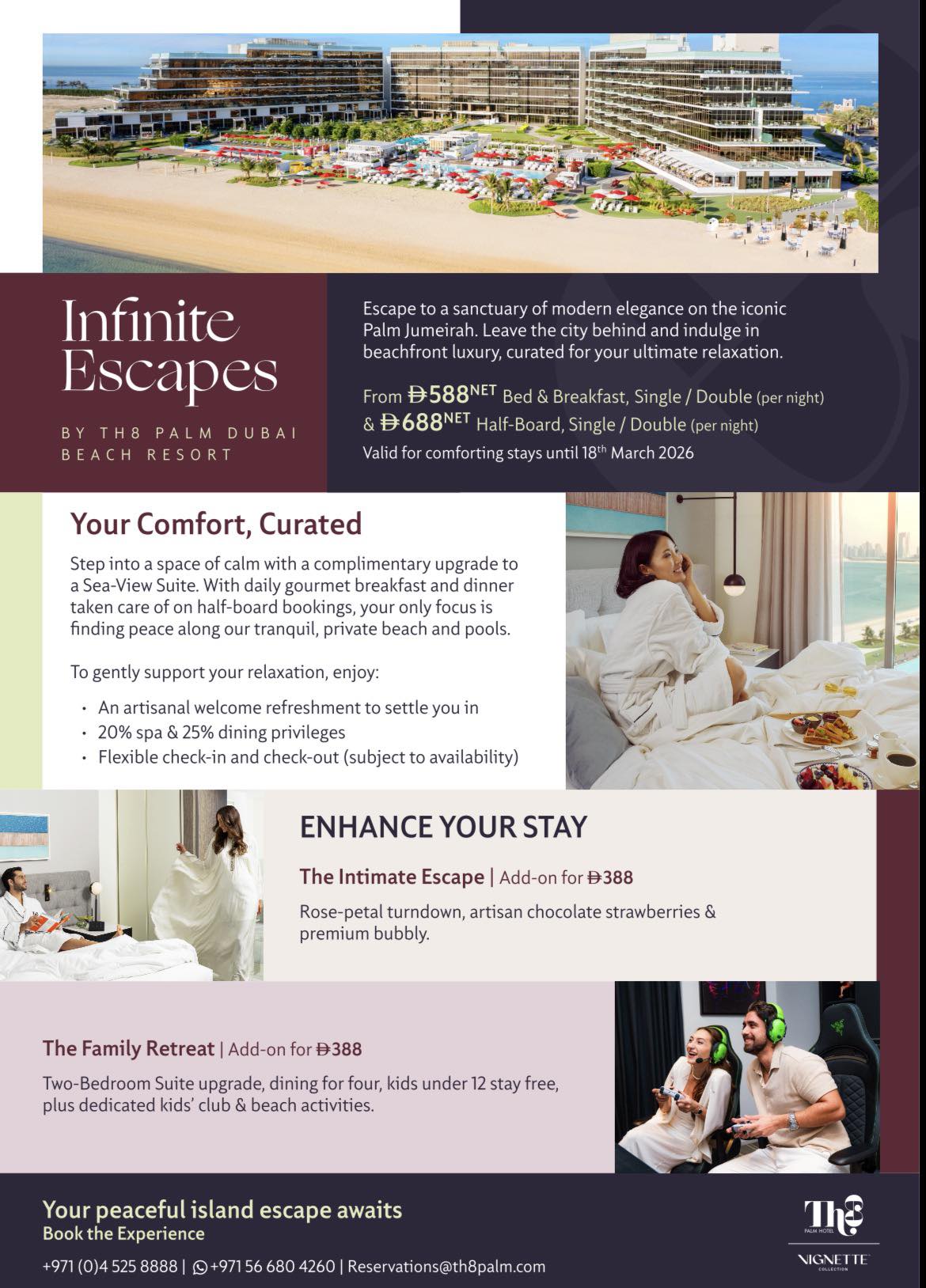Th8 Palm Dubai Beach Resort Vignette Collection Facebook ad
