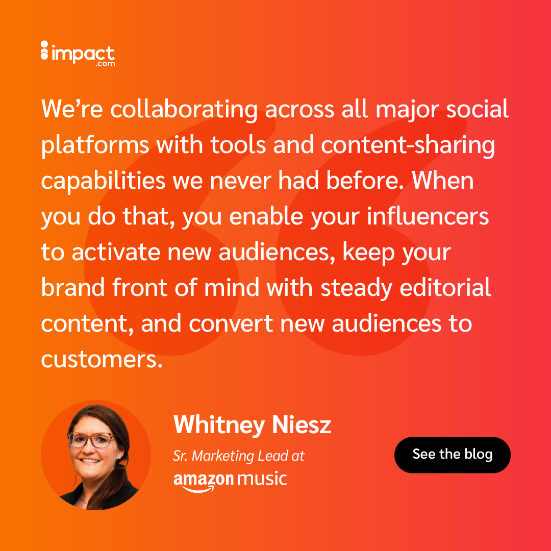 impact.com Facebook ad