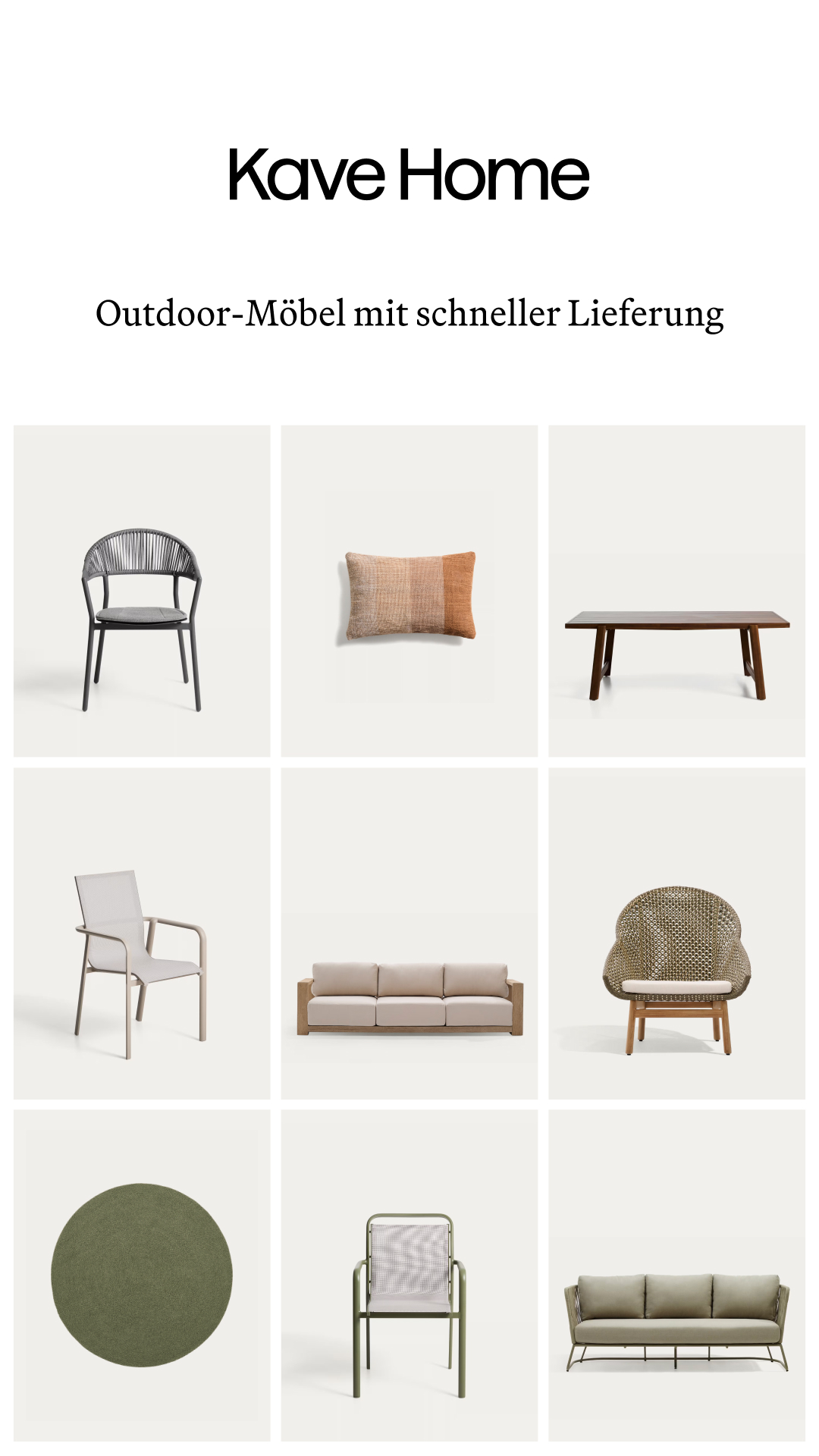 Kave Home Facebook ad