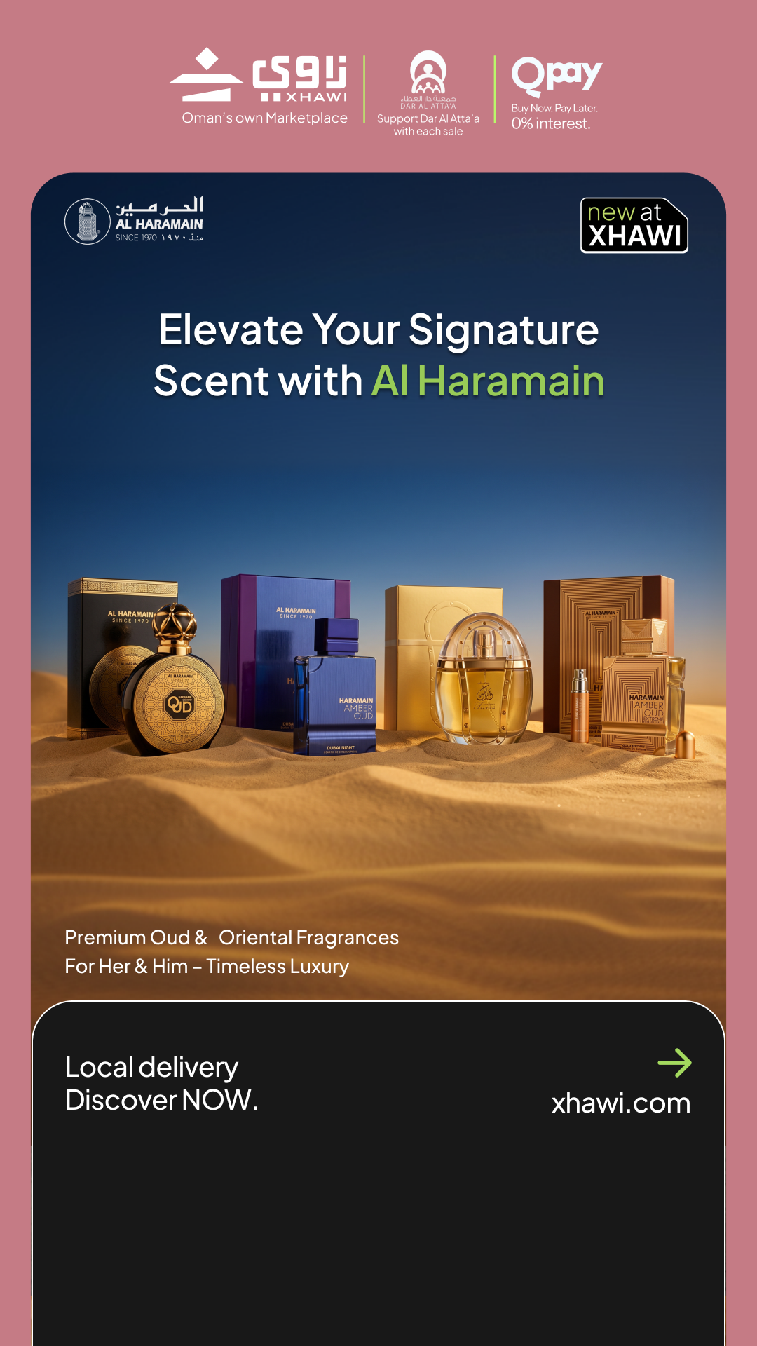 Xhawi Official Facebook ad