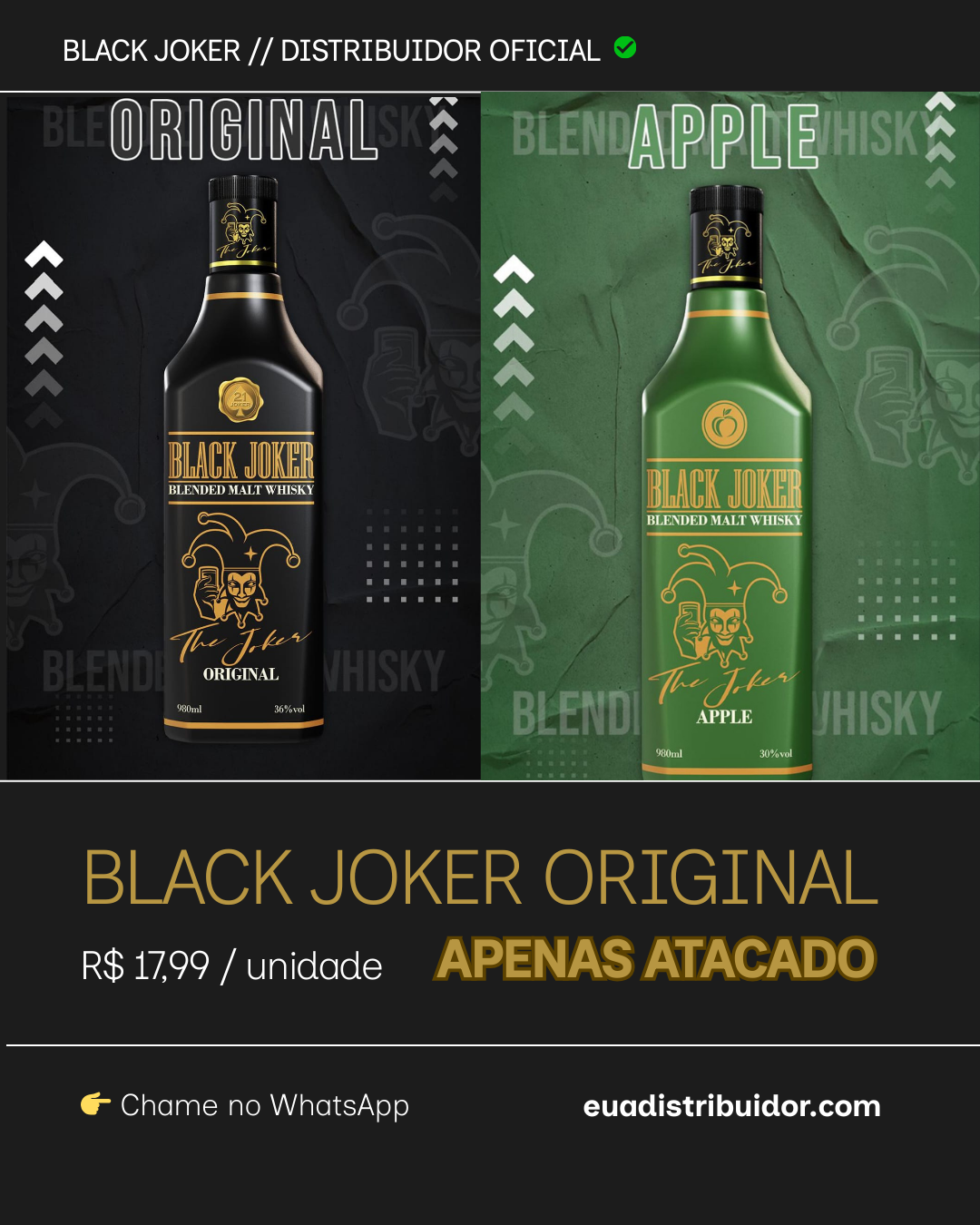EUA DDB Facebook ad: Bebidas no atacado para seu comércio.