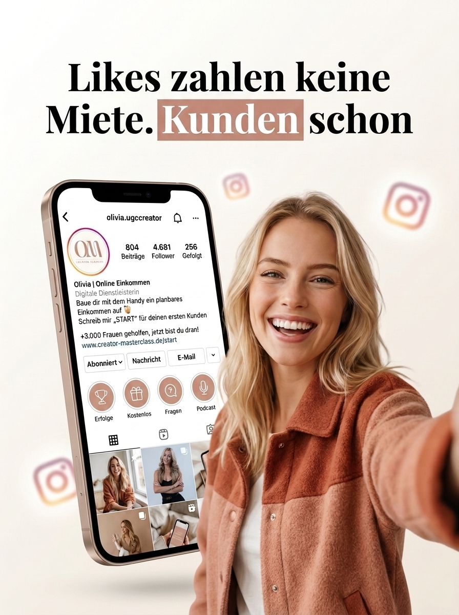 Olivia Malcher - UGC Masterclass Facebook ad