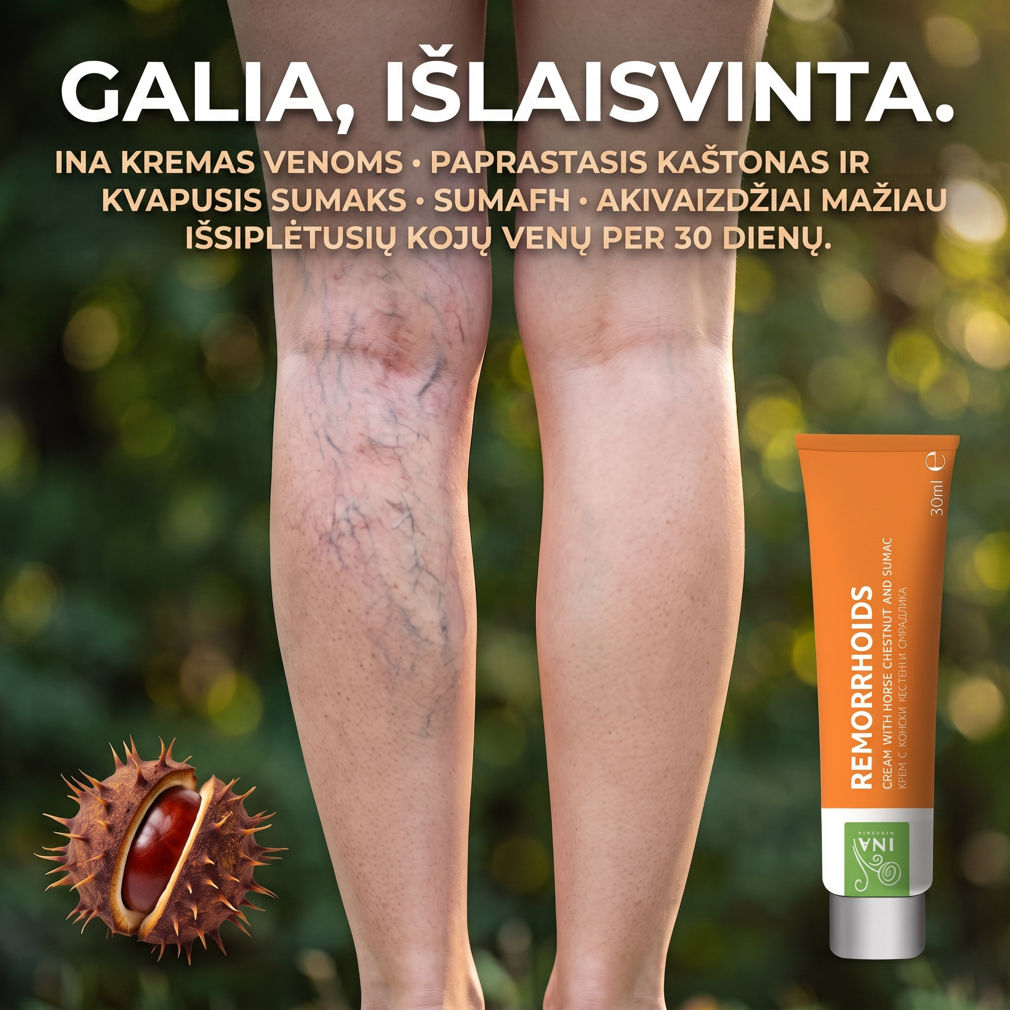 Organinė Kosmetika - InaEssentials.LT Facebook ad