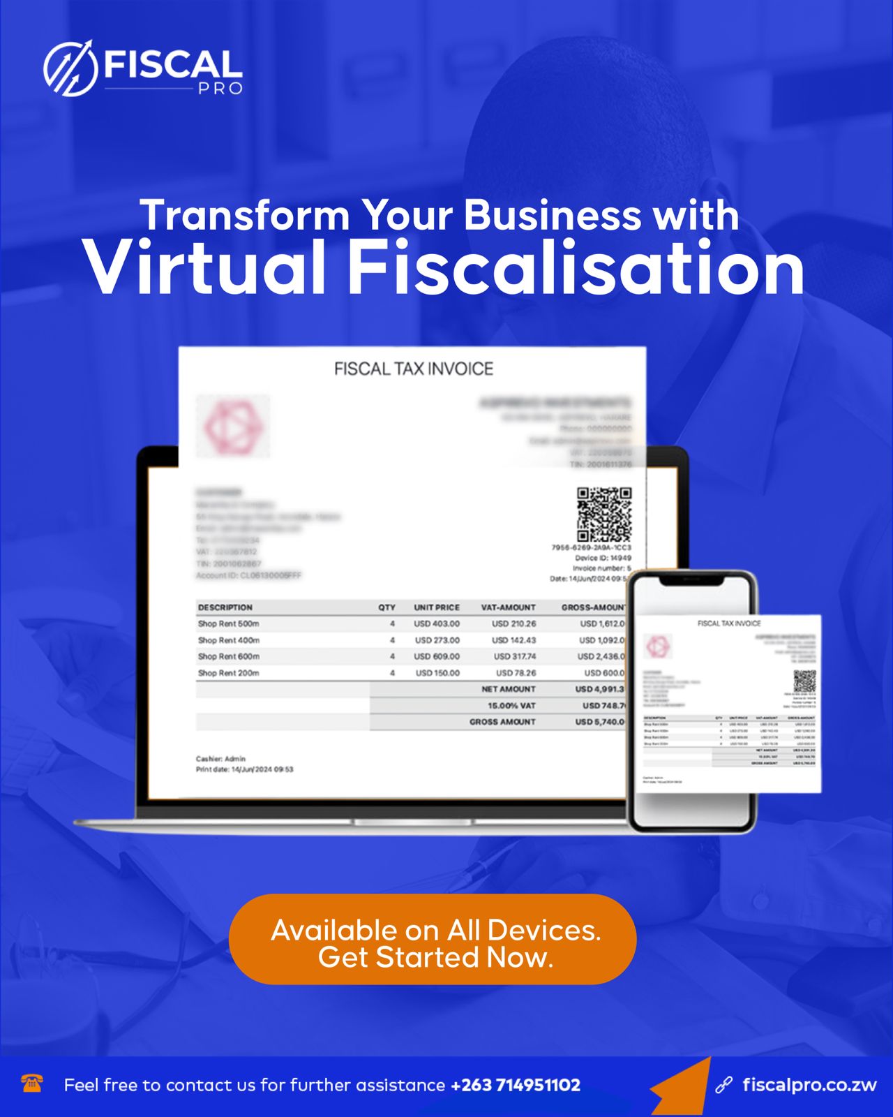 Fiscal Pro Facebook ad: Chat With Us