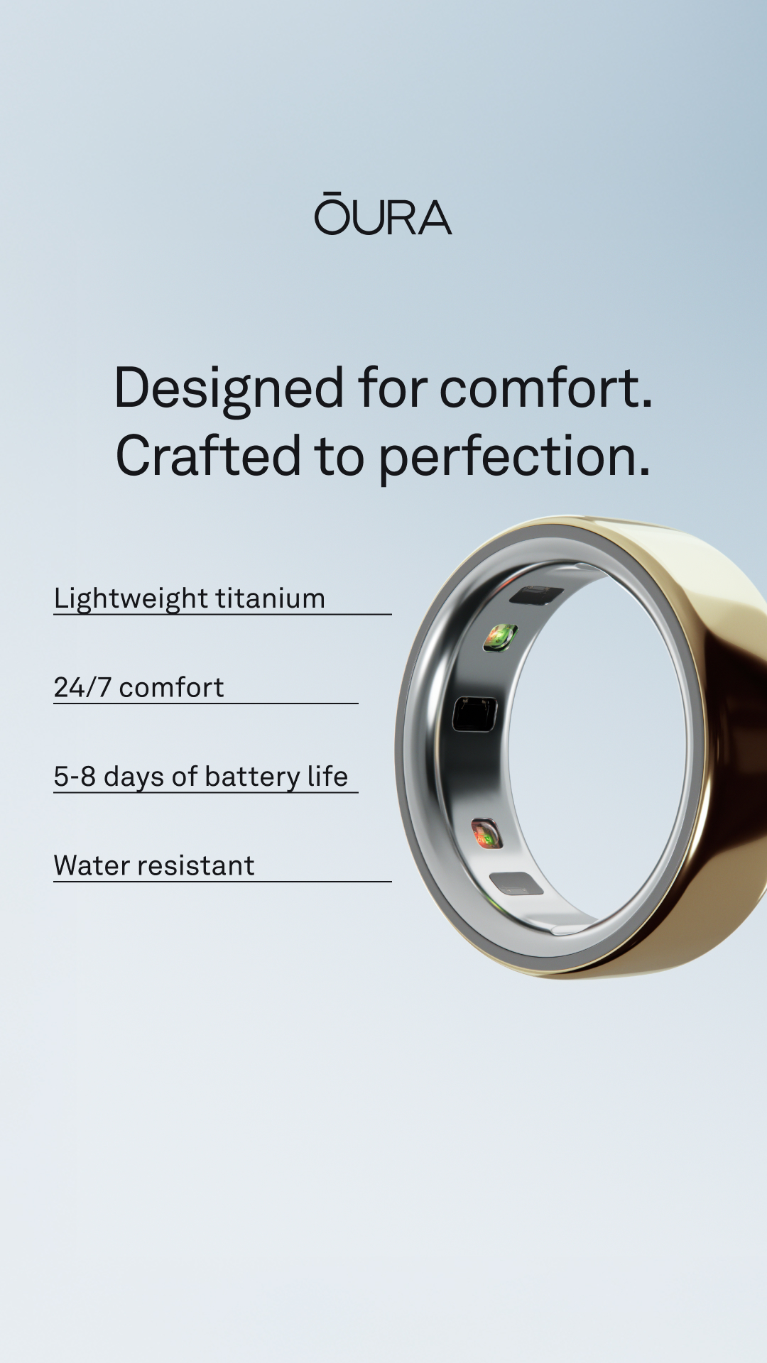 ŌURA Facebook ad