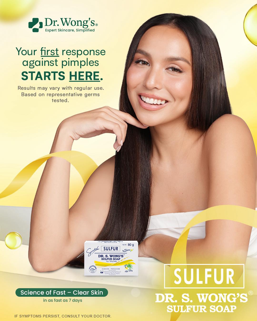 Dr. S. Wong Facebook ad