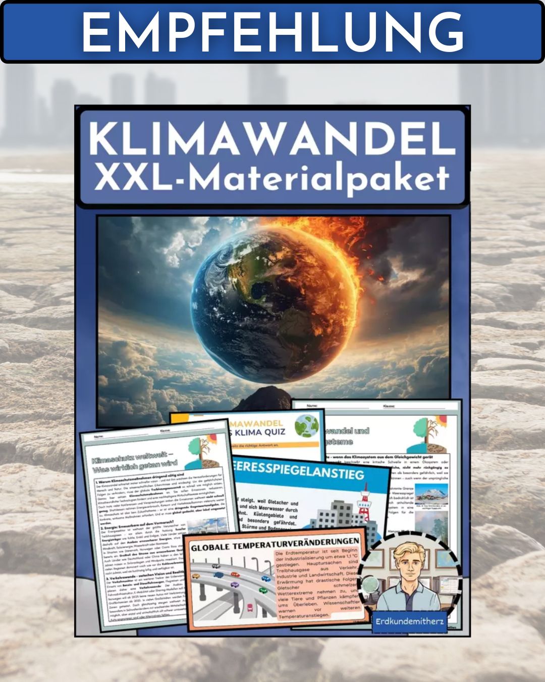 erdkundemitherz Facebook ad: MATERIALPAKET EMPFEHLUNG!