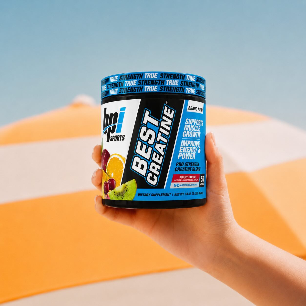 BPI Sports Facebook ad: Best Creatine, 20% Off