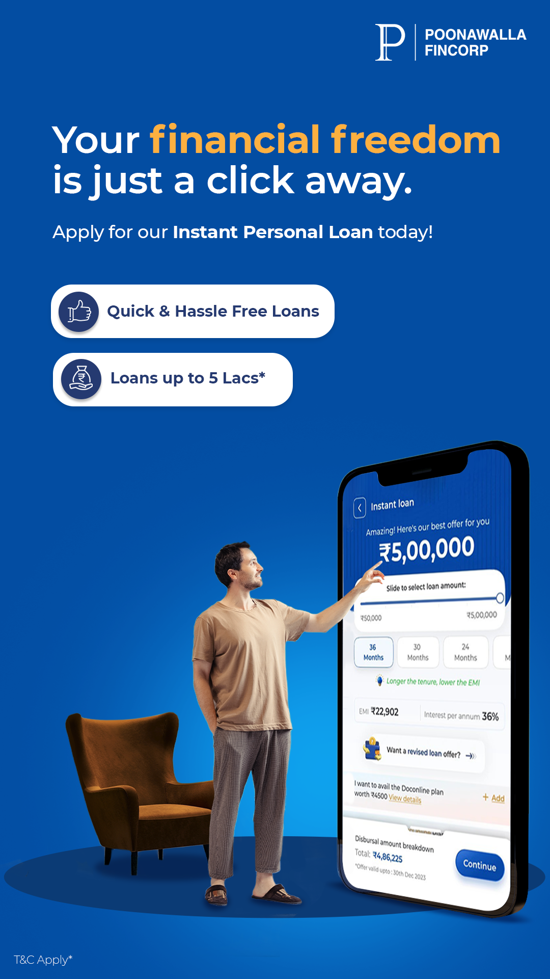 Poonawalla Fincorp Facebook ad