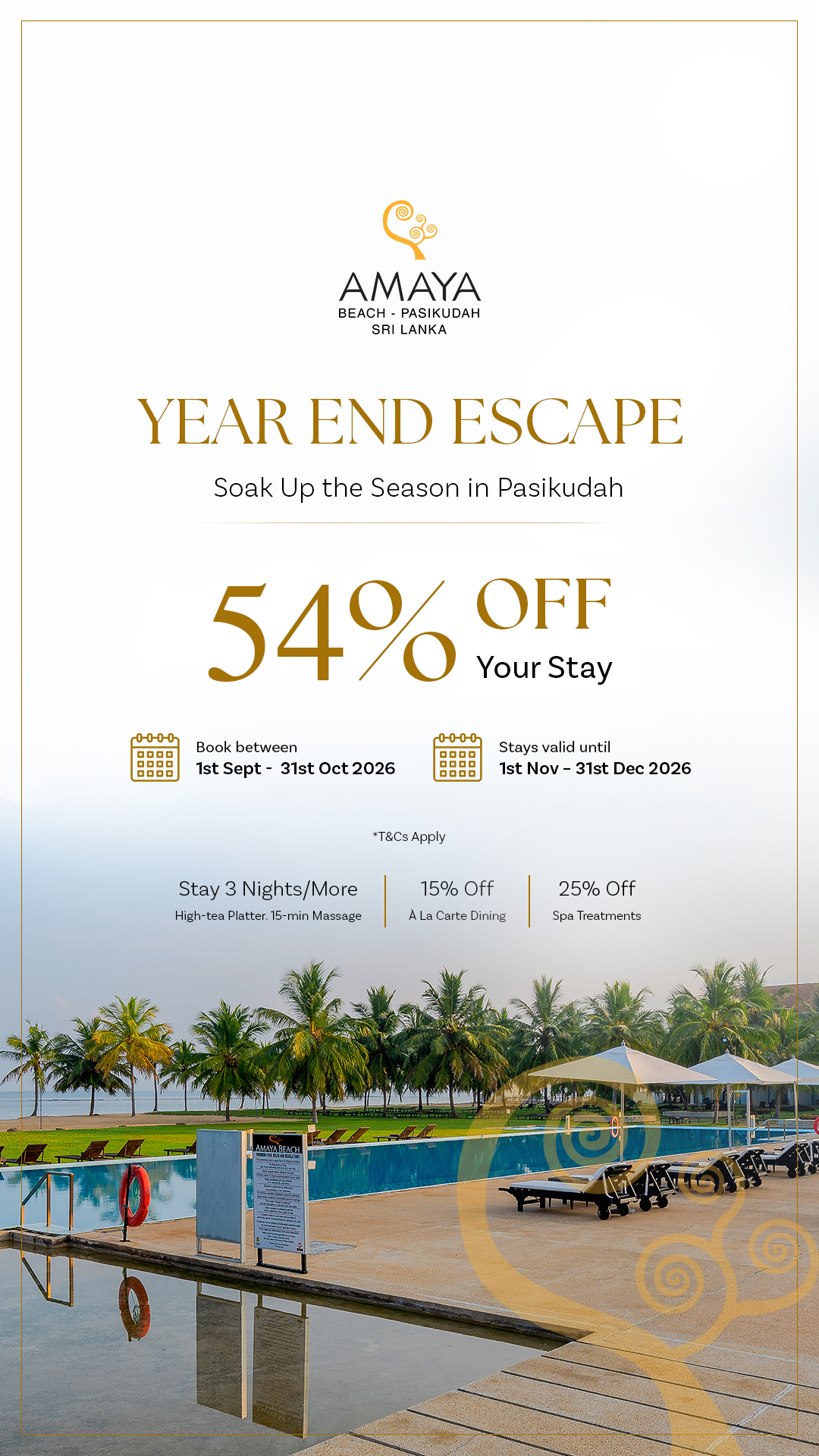 Amaya Beach Pasikudah Facebook ad