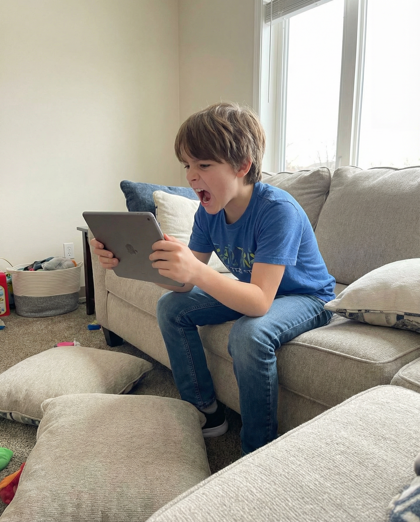 Julia Helps Moms Facebook ad: My son's been off Adderall for 4 months. But his teacher…