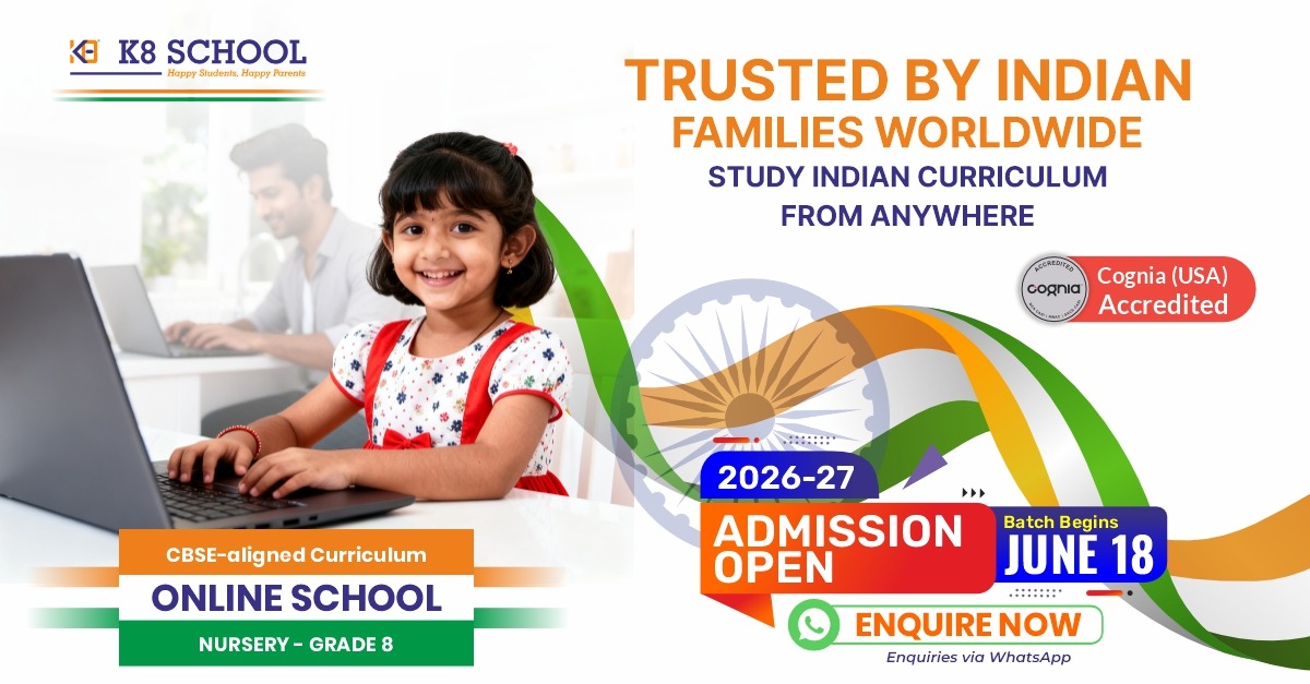 K8 School Facebook ad