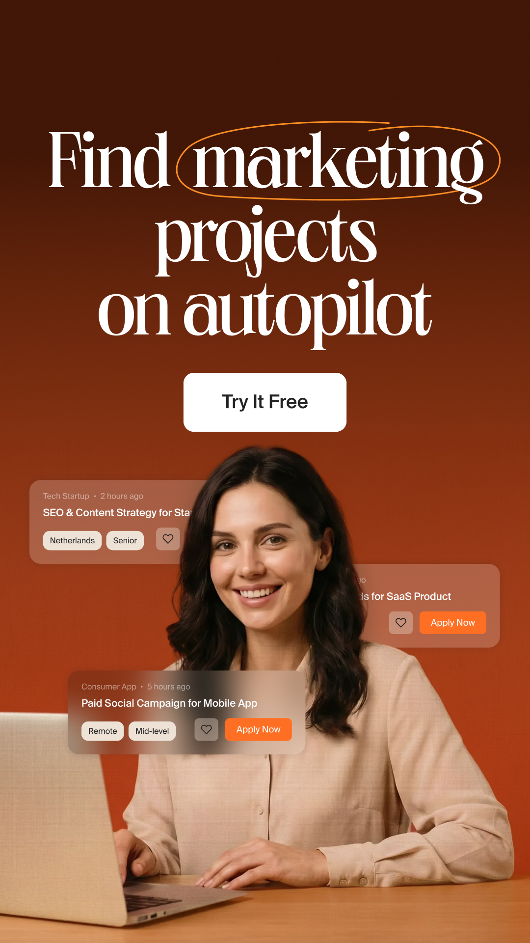 Mellow - New Work Made Easy Facebook ad
