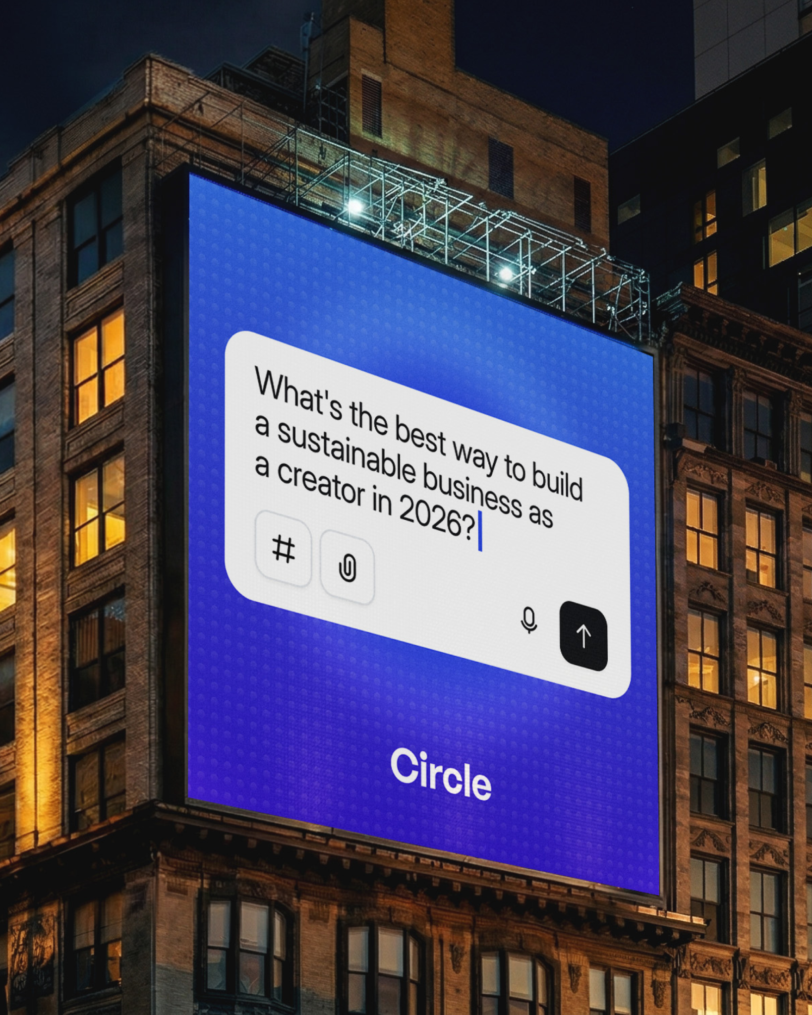 Circle Facebook ad from Jul 24, 2026