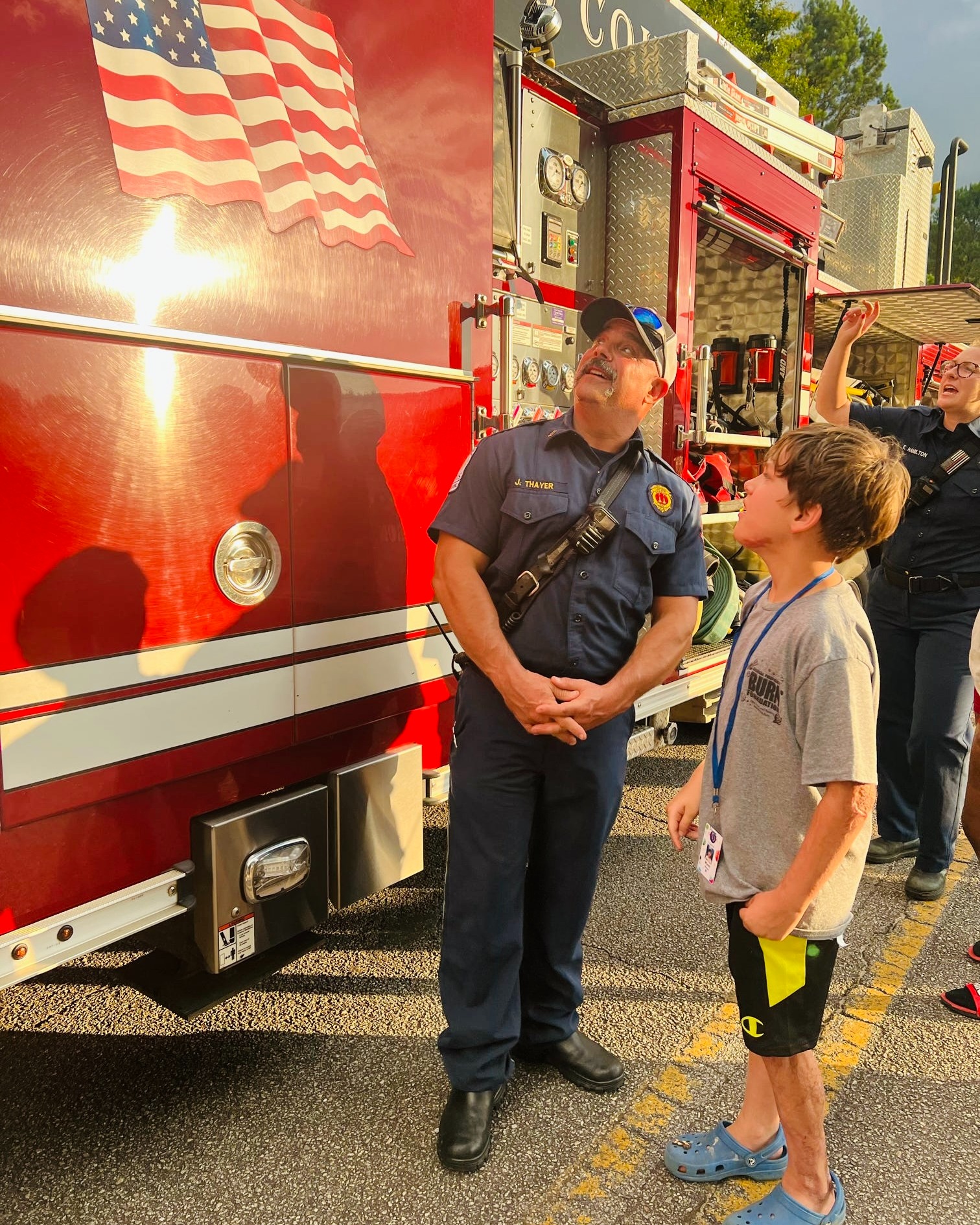 Georgia Firefighters Burn Foundation Facebook ad: Our mission is rooted in the strength of…