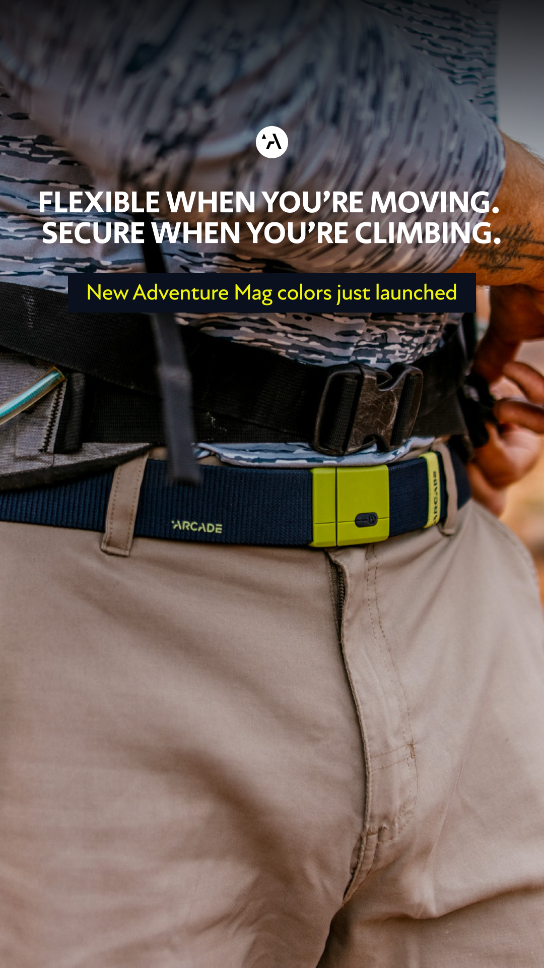 Arcade Belts Facebook ad