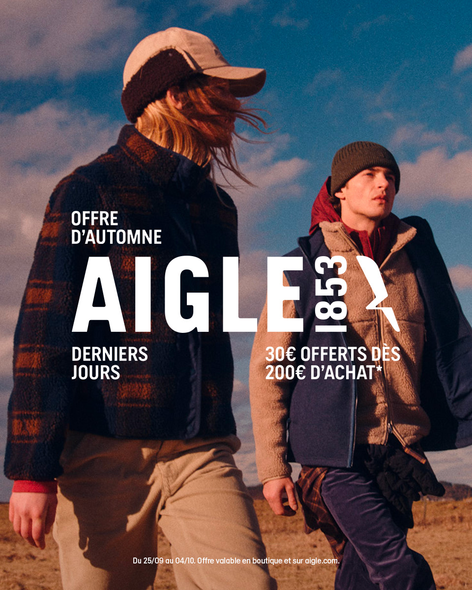 Aigle Facebook ad: Offre d'Automne