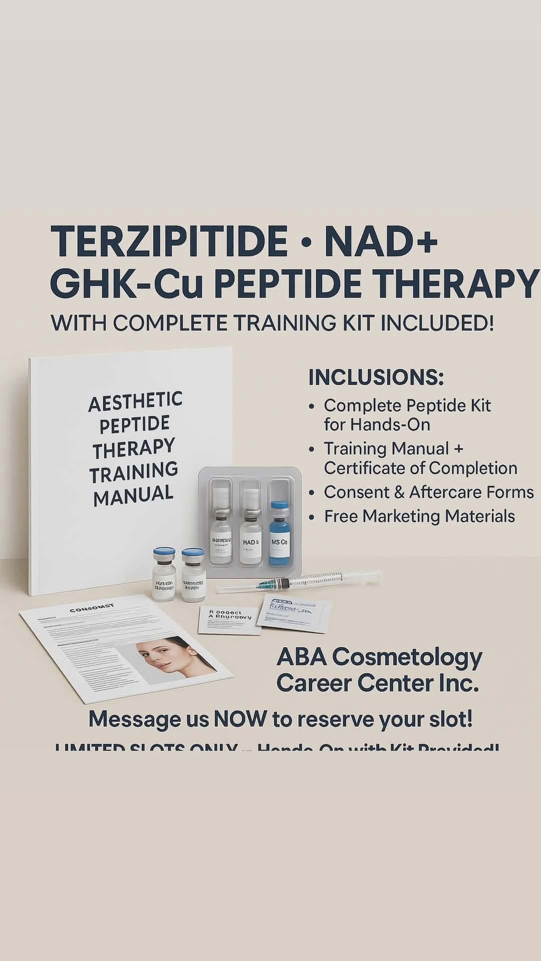 A.B.A Aesthetics Room Facebook ad