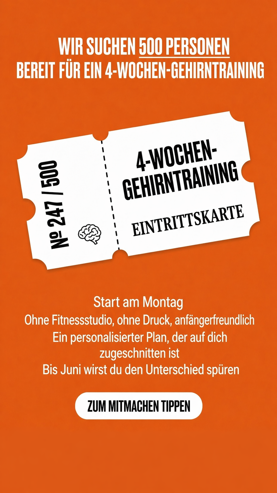 Impulse: Brain Training & Self-Discovery Facebook ad