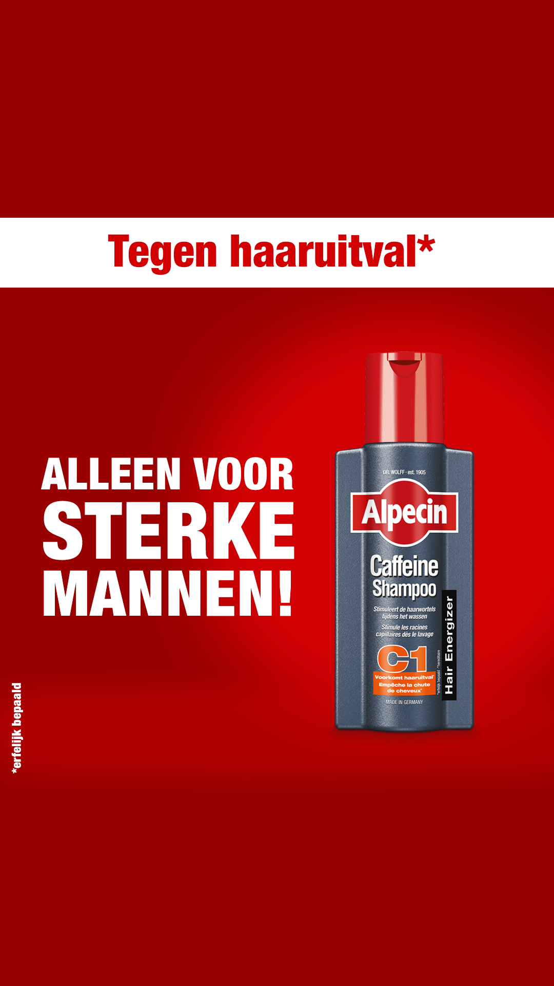 Alpecin Facebook ad