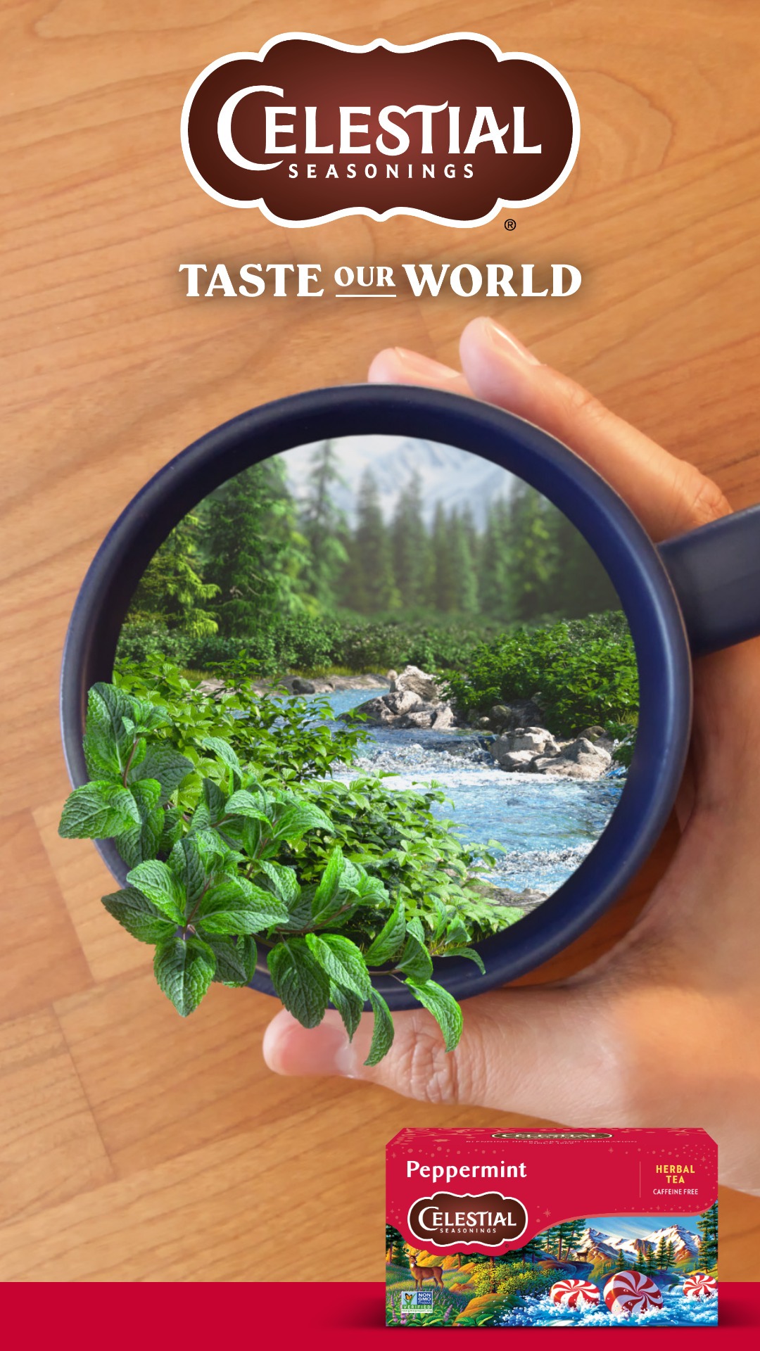 Celestial Seasonings Tea Facebook ad from Jan 1, 2026
