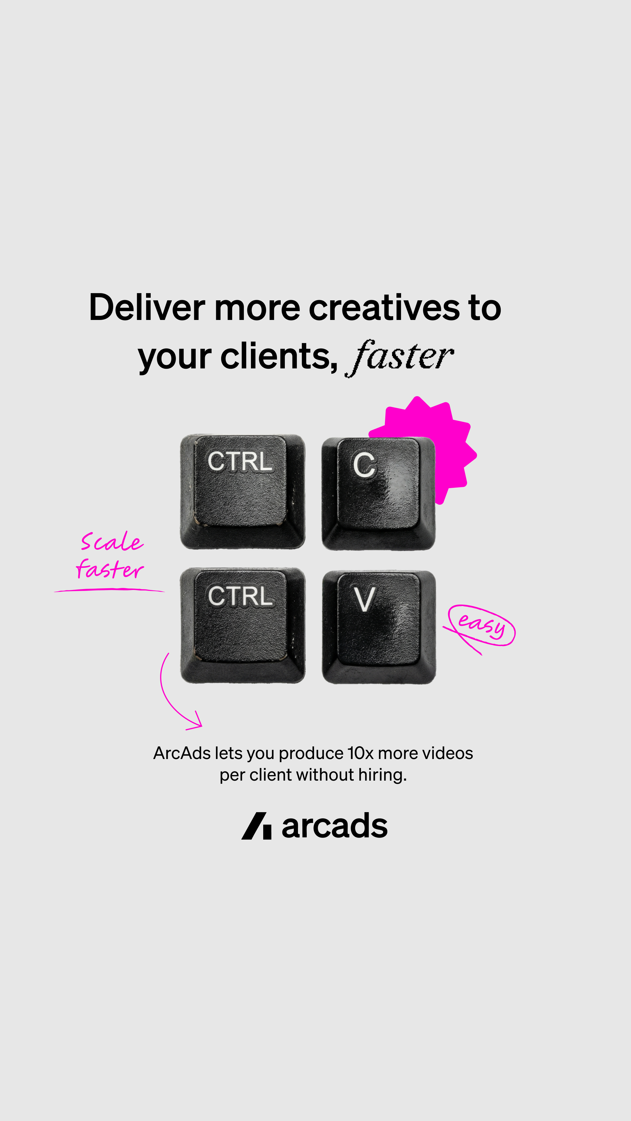 Arcads AI Facebook ad