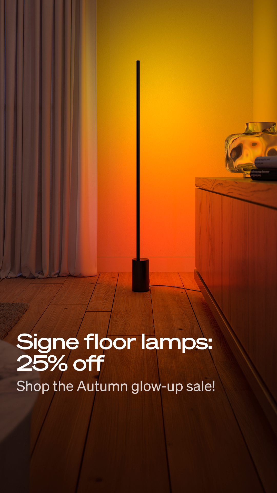 Philips Hue Facebook ad